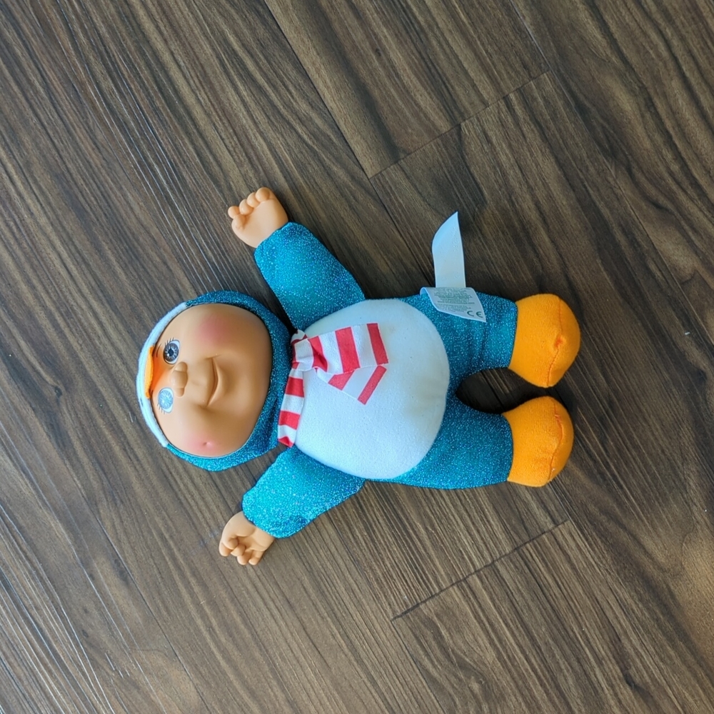 Cabbage patch doll in penguin outfit!